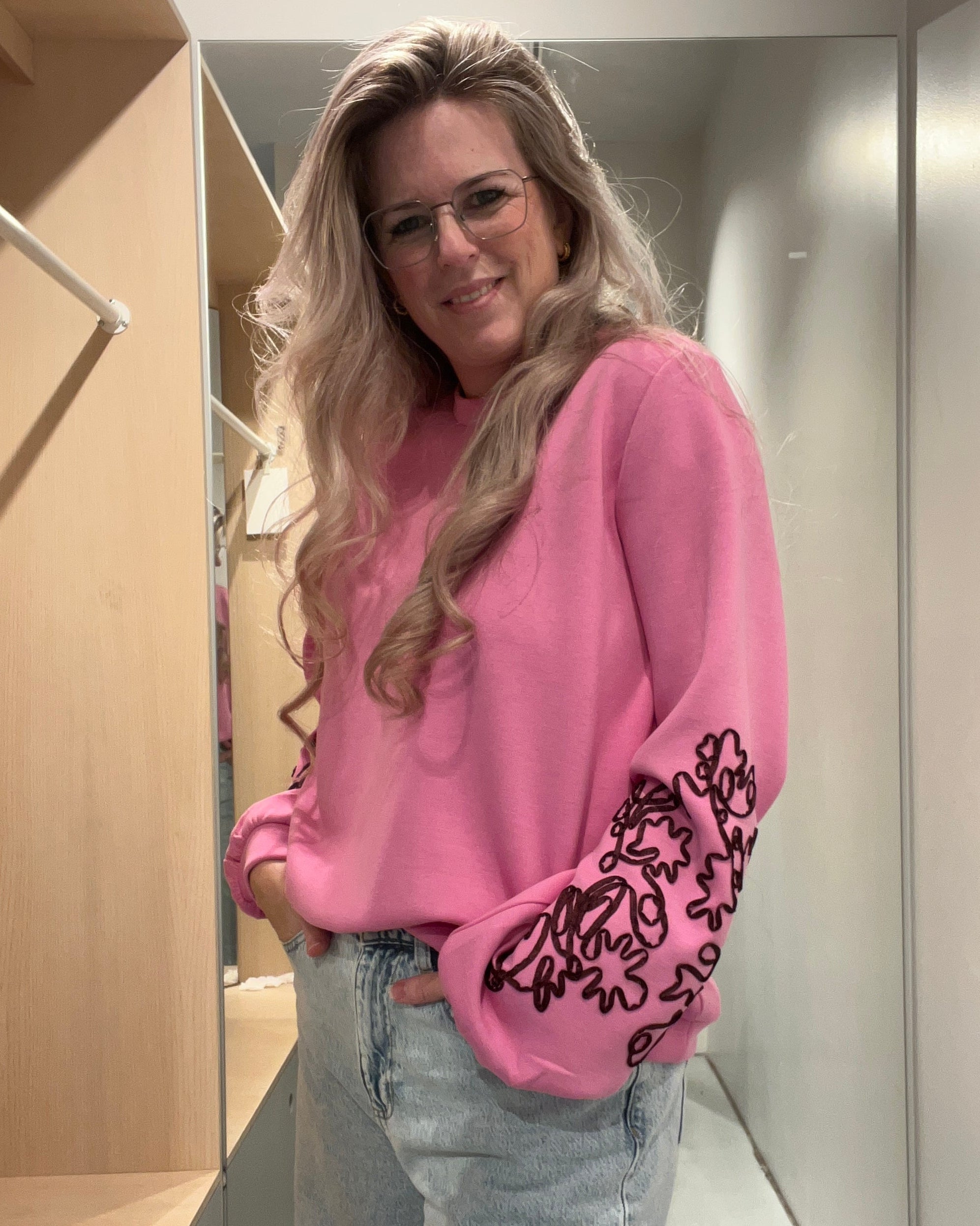 VISIFFI Sweatshirt - Opera Mauve